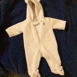 Carters newborn teddy bear onsie